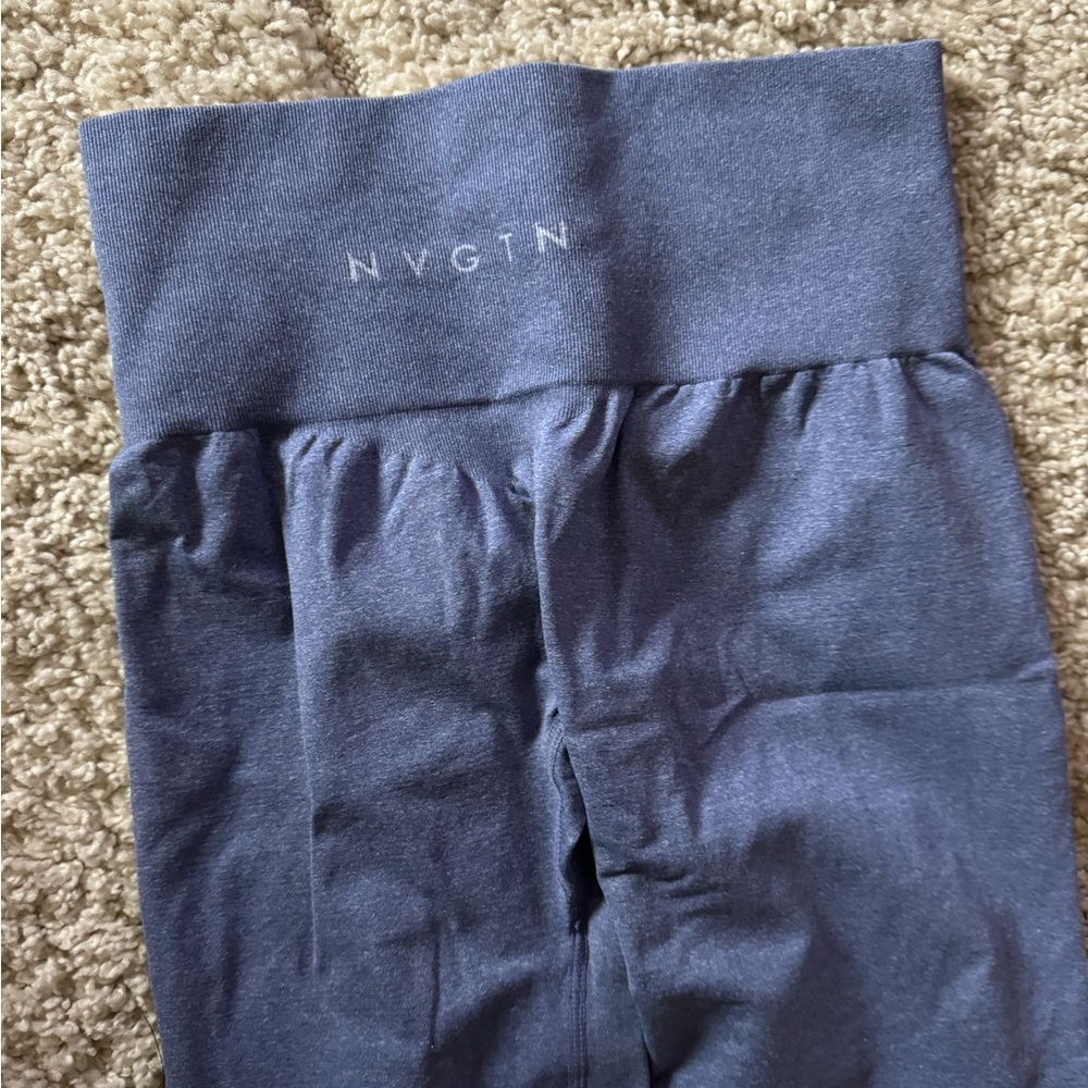 NVGTN seamless leggings skyblue